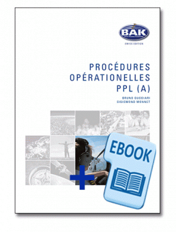 070 Procédures opérationelles PPL(A) français - édition livre avec eBook 