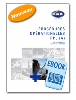 070 Procédures opérationelles PPL(A) français - édition livre avec eBook 