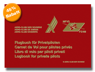 Flugbuch für Privatpiloten - Logbuch 